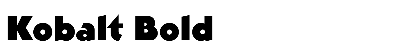 Kobalt Bold